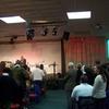 A packed Church ready to Worship!Sha