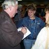 Paul autographing our books "Order in the Courts"  