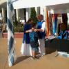Praying over and anointing a young man, Caleb for the Father to use him mightily in his desire to pursue Flag Ministry. This was at the Taste of Israel Event in Ocala, Florida 5/18/14